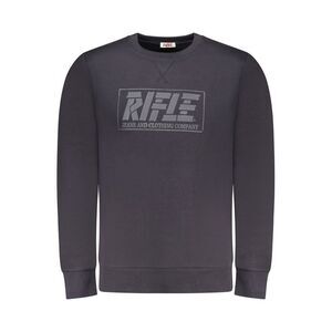 Rifle Blue Cotton Men Men's Sweatshirt